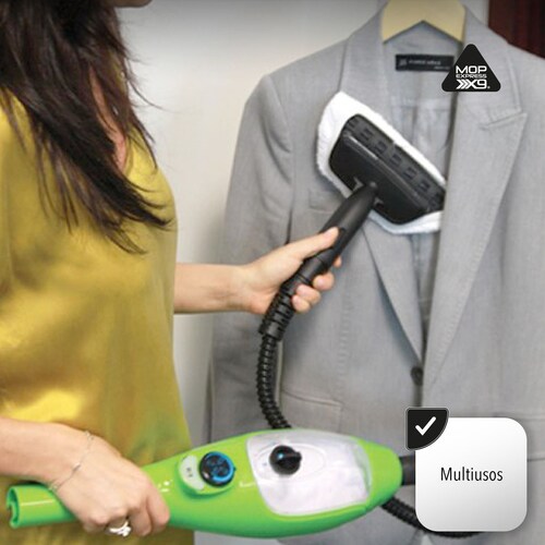 H2O Trapeador Limpiador Vapor Spin Magic Mop Express X9 Piso.