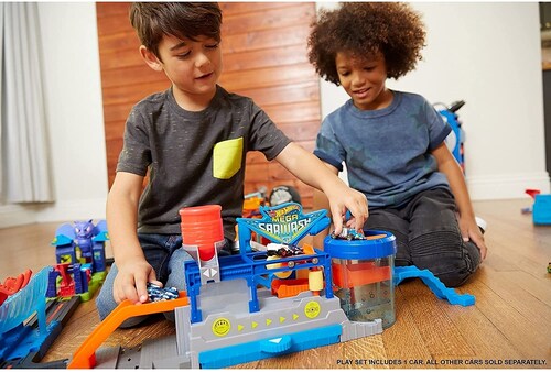 Hot Wheels City Mega Car Wash Autolavado 