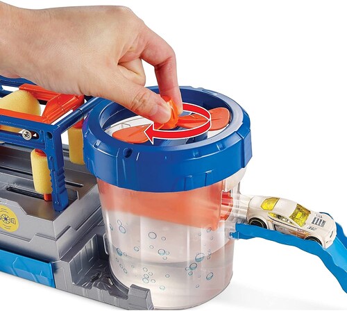 Hot Wheels City Mega Car Wash Autolavado 