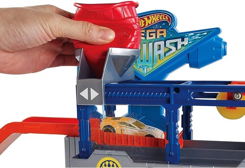 Hot Wheels City Mega Car Wash Autolavado 