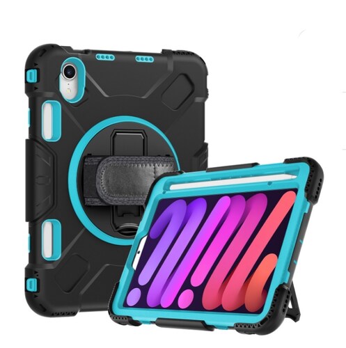 Protector Rudo Para iPad Mini 6 (2021) Menta  De 8.3 Pulgadas