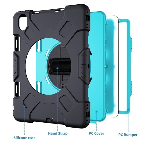 Protector Rudo Para iPad Mini 6 (2021) Menta  De 8.3 Pulgadas