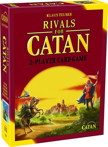 Juego de cartas Rivals for CATAN para 2 jugadores Base 
