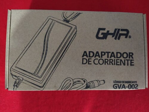 Fuente De Poder Individual Equipos Cctv 12v 3amp Camaras GVA-002 Casa Seguridad Video Vigilancia Adaptador