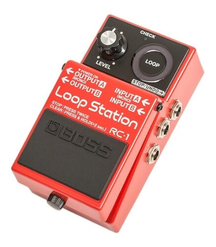 Pedal Compacto Loop Station P/guitarra, Boss® Rc-1