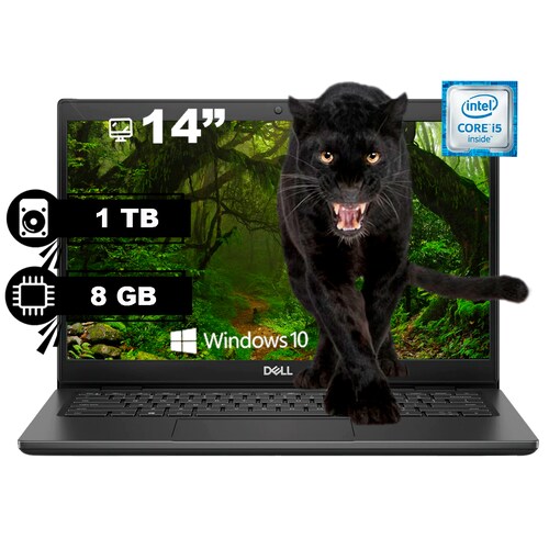 Laptop Dell Latitude 3420, XCTO Intel CoreTM i5-1135G7 8 GB, 1 x 8 GB, DDR4 Disco duro SMR de 1 TB