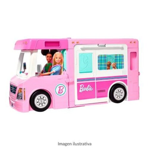 Cámper Barbie 3 En 1