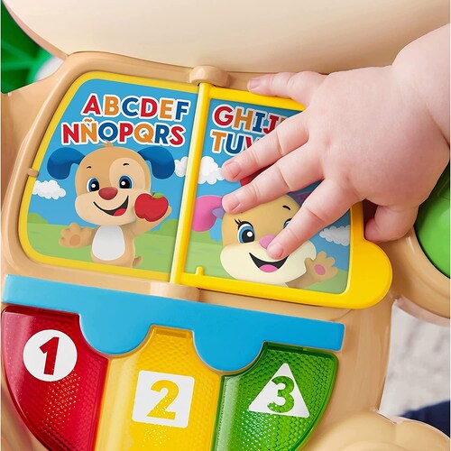 Fisher Price Ríe y Aprende Perrito Andadera de Aprendizaje