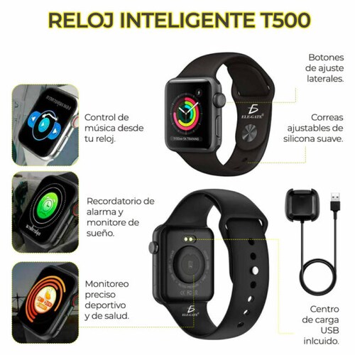 Reloj Inteligente SmartWatch Deportivo Model:WCH.T500.