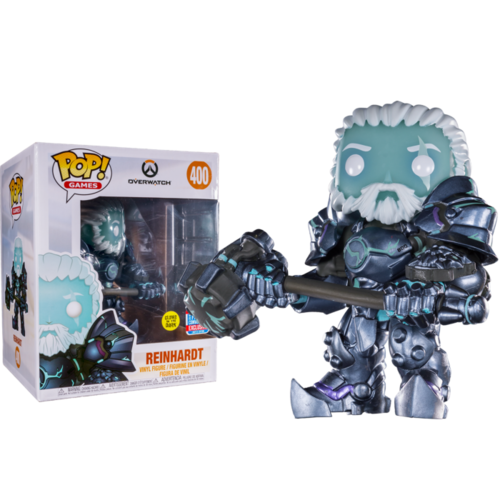 Funko Pop Figura Overwatch Reinhardt 400 Glows Exclusive 