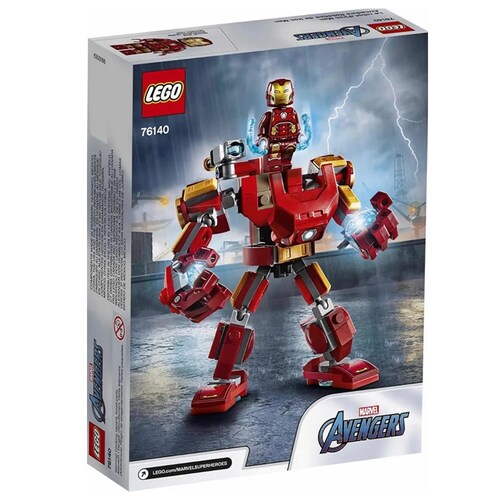 Lego Iron Man Mech Avengers Marvel 76140 Ironman 148 Pcs