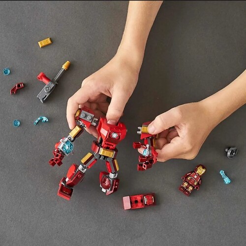 Lego Iron Man Mech Avengers Marvel 76140 Ironman 148 Pcs