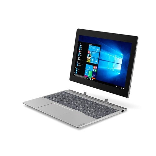 Tablet Lenovo Ideapad D330-10IGM 10.1 pulgadas Intel Celeron N4020 Disco duro 64 GB Ram 4 GB Windows 10 Pro Color Plata