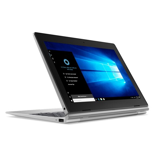 Tablet Lenovo Ideapad D330-10IGM 10.1 pulgadas Intel Celeron N4020 Disco duro 64 GB Ram 4 GB Windows 10 Pro Color Plata