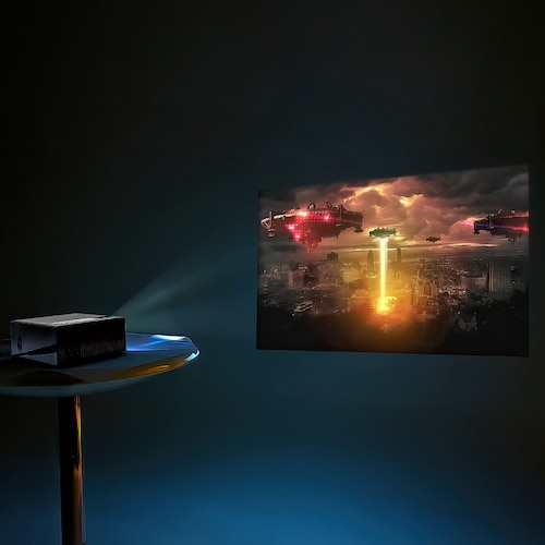 Mini Proyector Portatil Led 1080p HD 3500 Lumenes HDMI Usb  Wifi Vga 