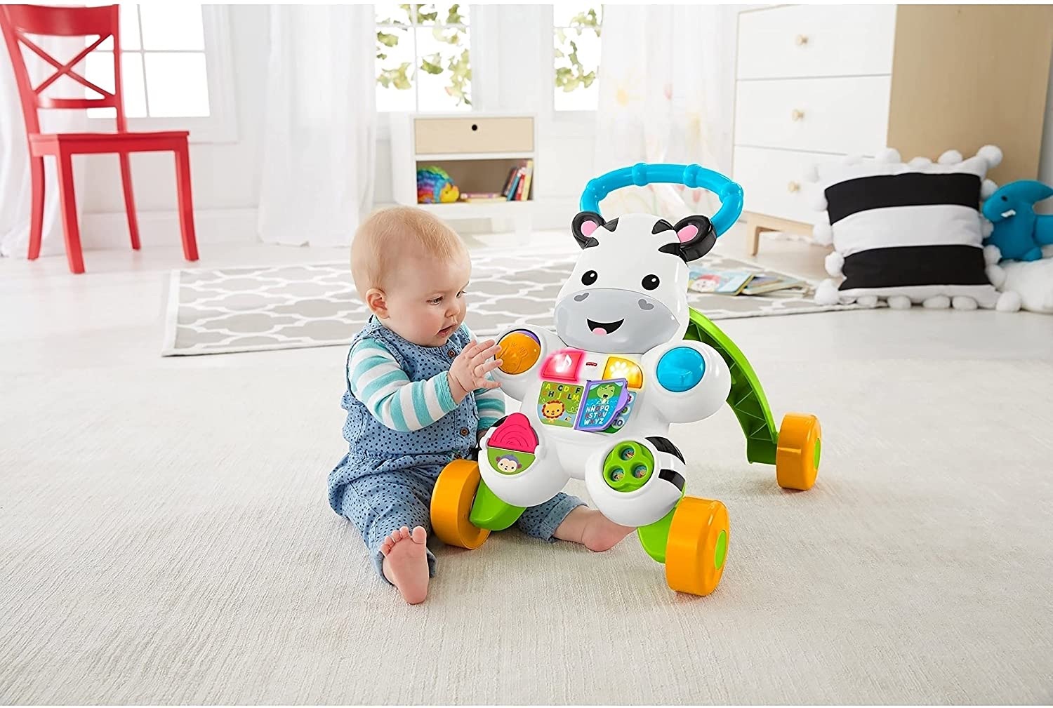 Cebra primeros outlet pasos fisher price