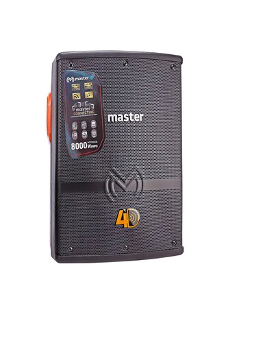 Kit de Audio Portátil 4D con 32,000 Watts en 4 Bafles Enlazables con TWS Incluye 4 Soportes, 4 Micrófonos, 4 Controles y 4 Cargadores  / Master / KIT-4D-SYS-VER