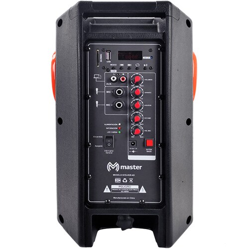 Kit de Audio Portátil 4D con 32,000 Watts en 4 Bafles Enlazables con TWS Incluye 4 Soportes, 4 Micrófonos, 4 Controles y 4 Cargadores  / Master / KIT-4D-SYS-VER
