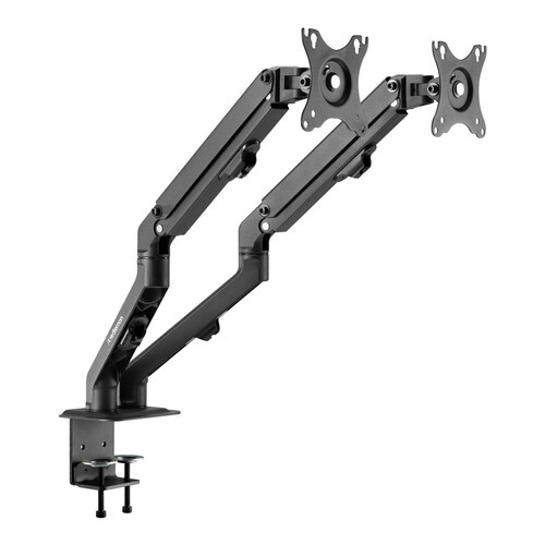 Soporte Hidráulico para 2 Monitores de Hasta 27 Ajustable Redlemon