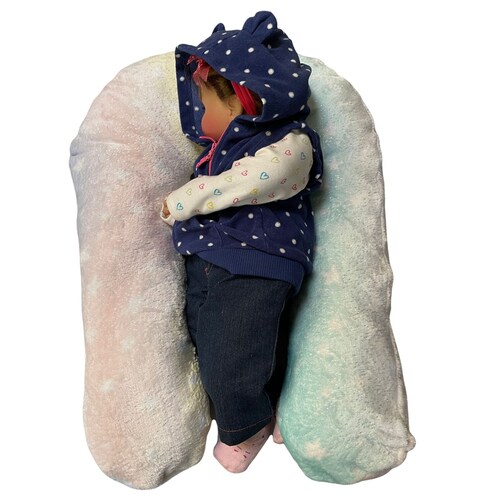 Cojín anti reflujo bebe protección cama extra suave Anisa Cojin antireflujo bebe