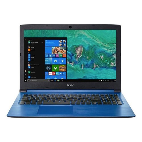 Laptop Acer Aspire 3 15.6 pulgadas Intel Core i3 1005G1 Disco duro 1TB+128GB SSD Ram 8GB Windows 10 Home Color Azul