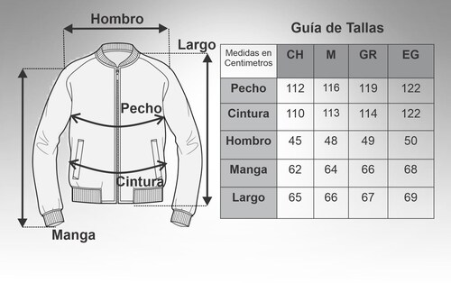 Chamarra Estampada  Negro, Caballero - Refinery Republic