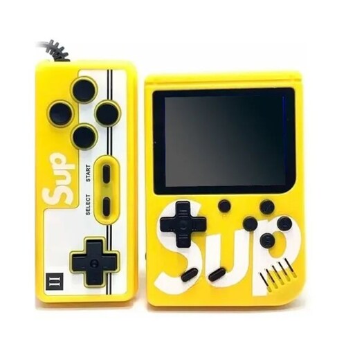 CONSOLA PORTATIL  BATERIA RECARGABLE CON 400 JUEGOS MAS 1 CONTROL  MARIO,  SNOW