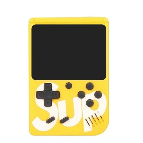 CONSOLA PORTATIL  BATERIA RECARGABLE CON 400 JUEGOS MAS 1 CONTROL  MARIO,  SNOW