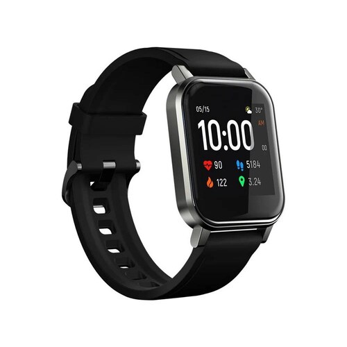 Smartwatch Haylou Smart Watch 2 1.28" malla black de silicona LS02