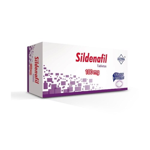 SILDENAFIL 8 TABLETAS 100MG ULTRA