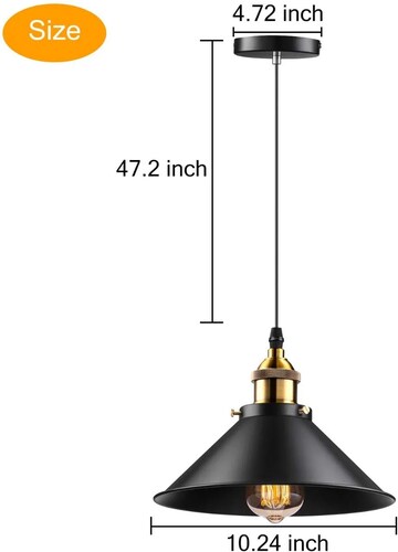 Lámpara Industrial De Iluminación Para El Hogar
