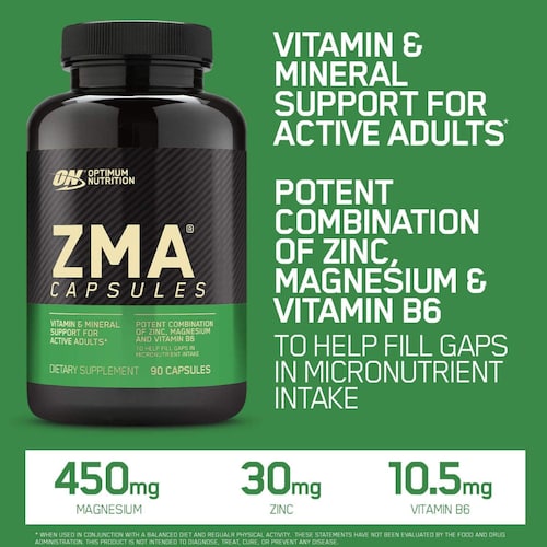 Multivitaminico Optimum Nutrition ZMA 90 Caps. 30 Serv.