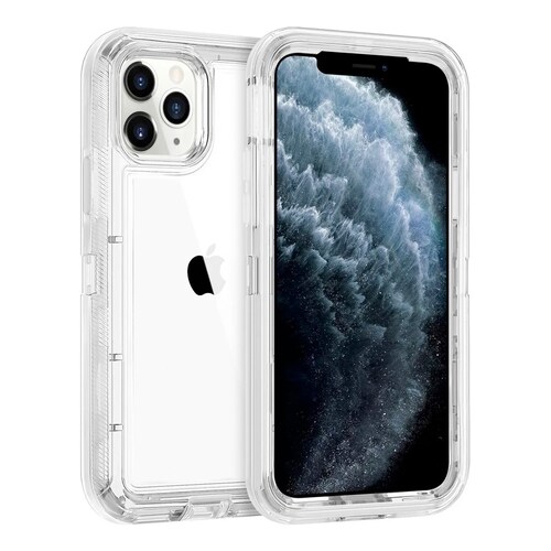 Funda Case Uso Rudo 360 Para iPhone 6 / 6s / 7 / 8  Antishock 3 En 1 Acrigel, Rígida y Flexible