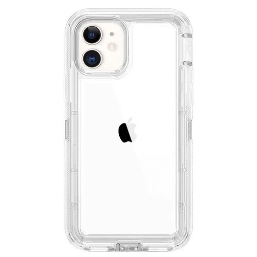 Funda Case Uso Rudo 360 Para iPhone 6 / 6s / 7 / 8  Antishock 3 En 1 Acrigel, Rígida y Flexible