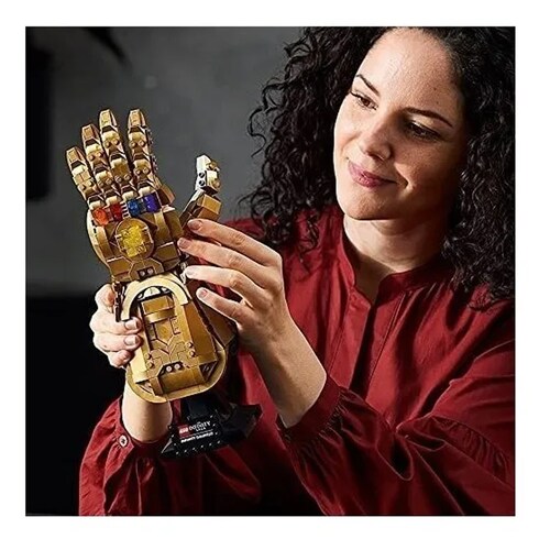 Set de construcción Lego Marvel Infinity gauntlet 590 piezas Guante del Infinito