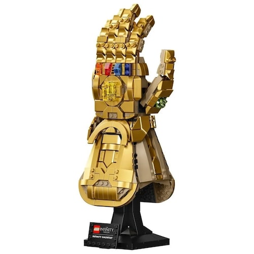 Set de construcción Lego Marvel Infinity gauntlet 590 piezas Guante del Infinito