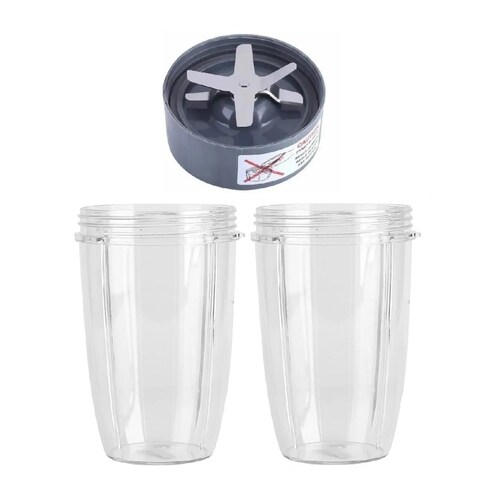 2 Vasos Nutribullet De 32 Onzas Con Cuchilla.