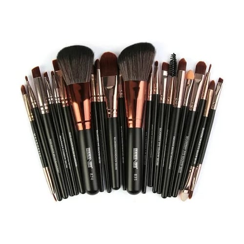Set 22 Brochas Maquillaje Profesional Cepillos Ojos Maange