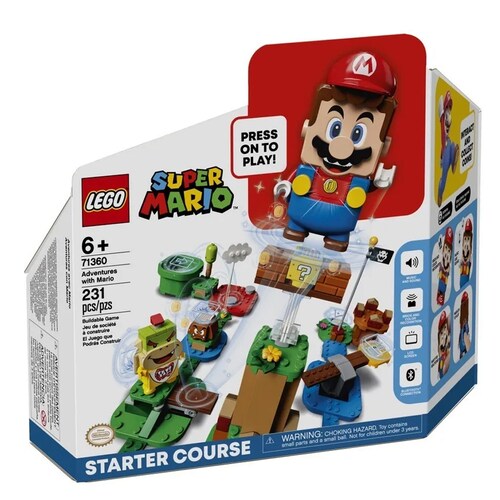 Lego 71360 Super Mario Aventuras Con Mario Set De Construcción.