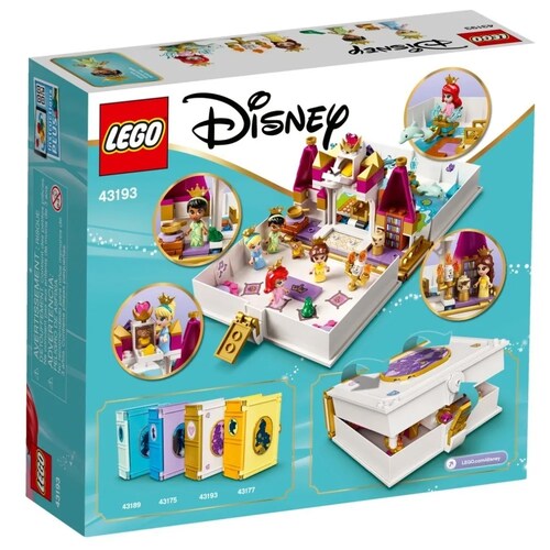 Set De Bloques Lego 43193 Ariel, Bella, Cenicienta Y Tiana