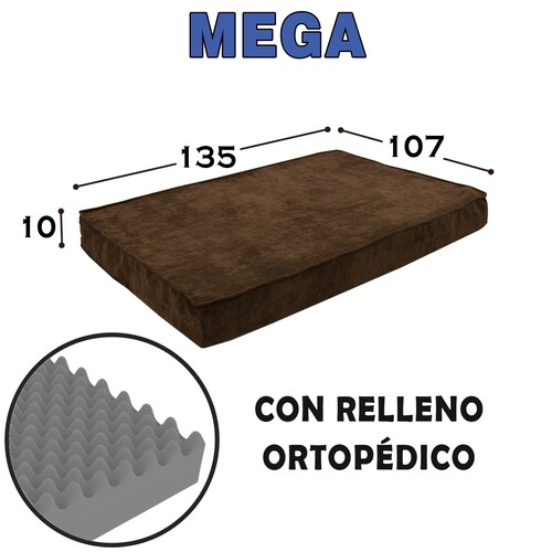 Cama de Perro Imperial Mega, Relleno Ortopédico