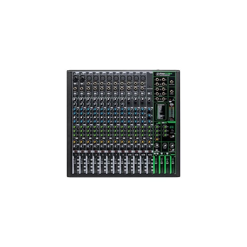 Mezclador Mackie ProFX16v3 refuerzo de sonido profesional de 16 canales con FX integrado.