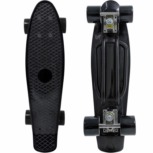 Patineta Penny Skate Clasica Antiderrapante Poliuretano Negro