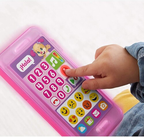 Mi Primer Teléfono De Aprendizaje - Fisher Price Rosa