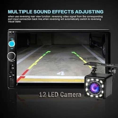 Estéreo Mirrorlink Pantalla Táctil 7 Pulgadas Hd Bluetooth