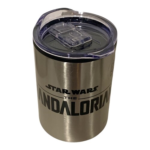 Baby Yoda Termo Mandalorian The Child Grogu Star Wars Acero Inoxidable Doble Pared MD2