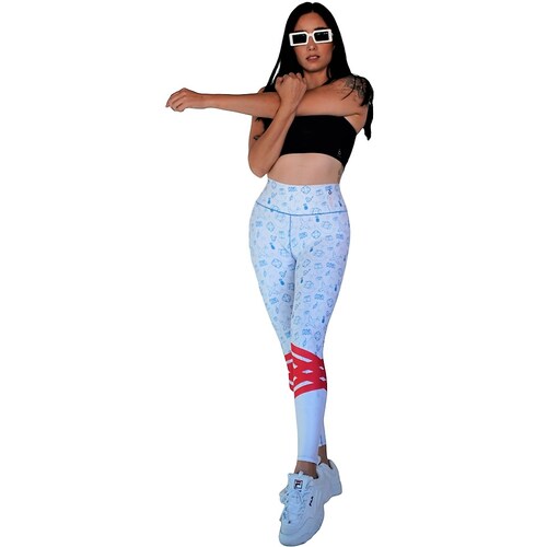 Leggins NOW 130 NOWPLEX-SUPLEX Gym Mujer yoga elite grueso malla.