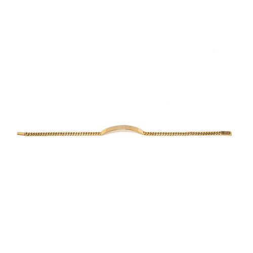 Esclava Tejido Cubano Oro 14 Kilates. Favorito