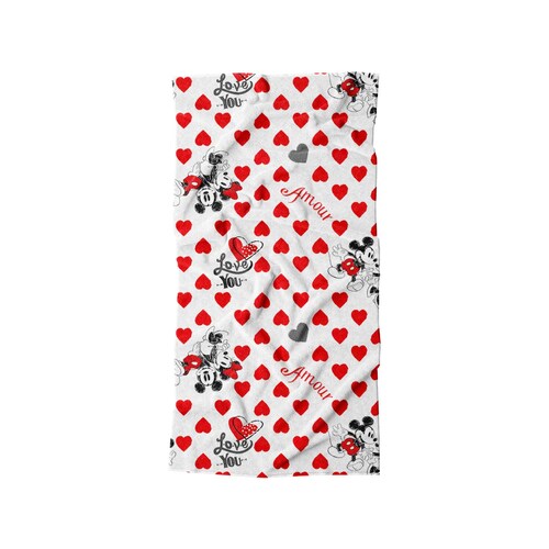 Toalla de manos 2 pack Mickey love