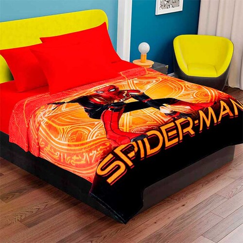 COBERTOR suave y calientito SPIDERMAN FUERZA